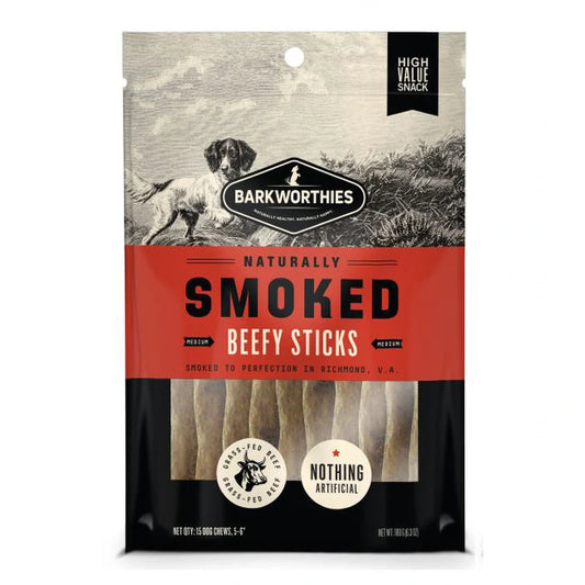 Barkworthies Smoked Beef Stick 15 pcs