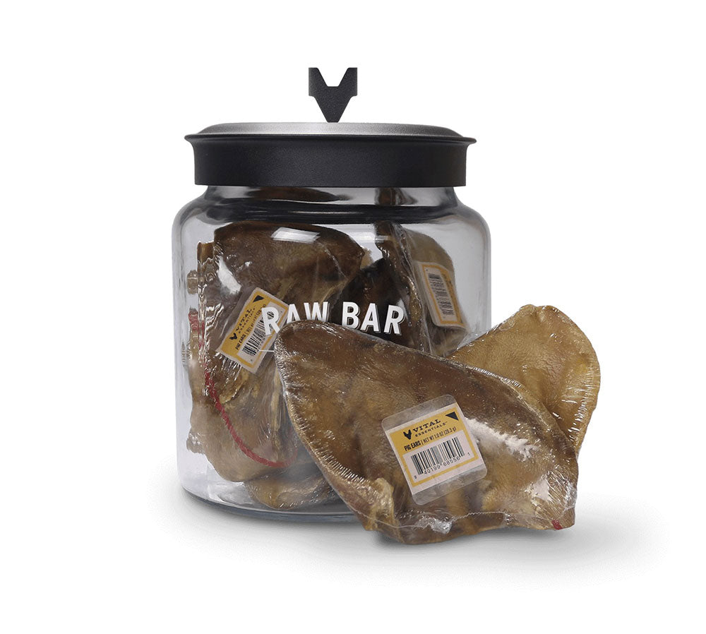 Vital Essentials Freeze-dried Raw Bar Pig Ears Dog Treat
