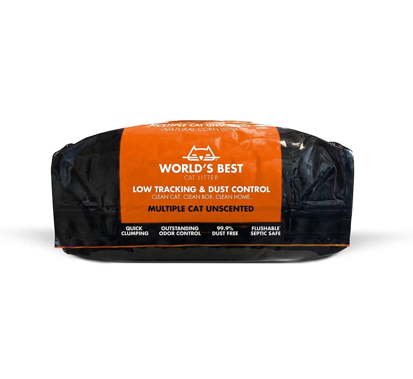 World's Best Cat Litter Cat Litter Low Track Unscented 15 Lb