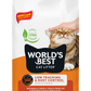 World's Best Cat Litter Cat Litter Low Track Unscented 15 Lb