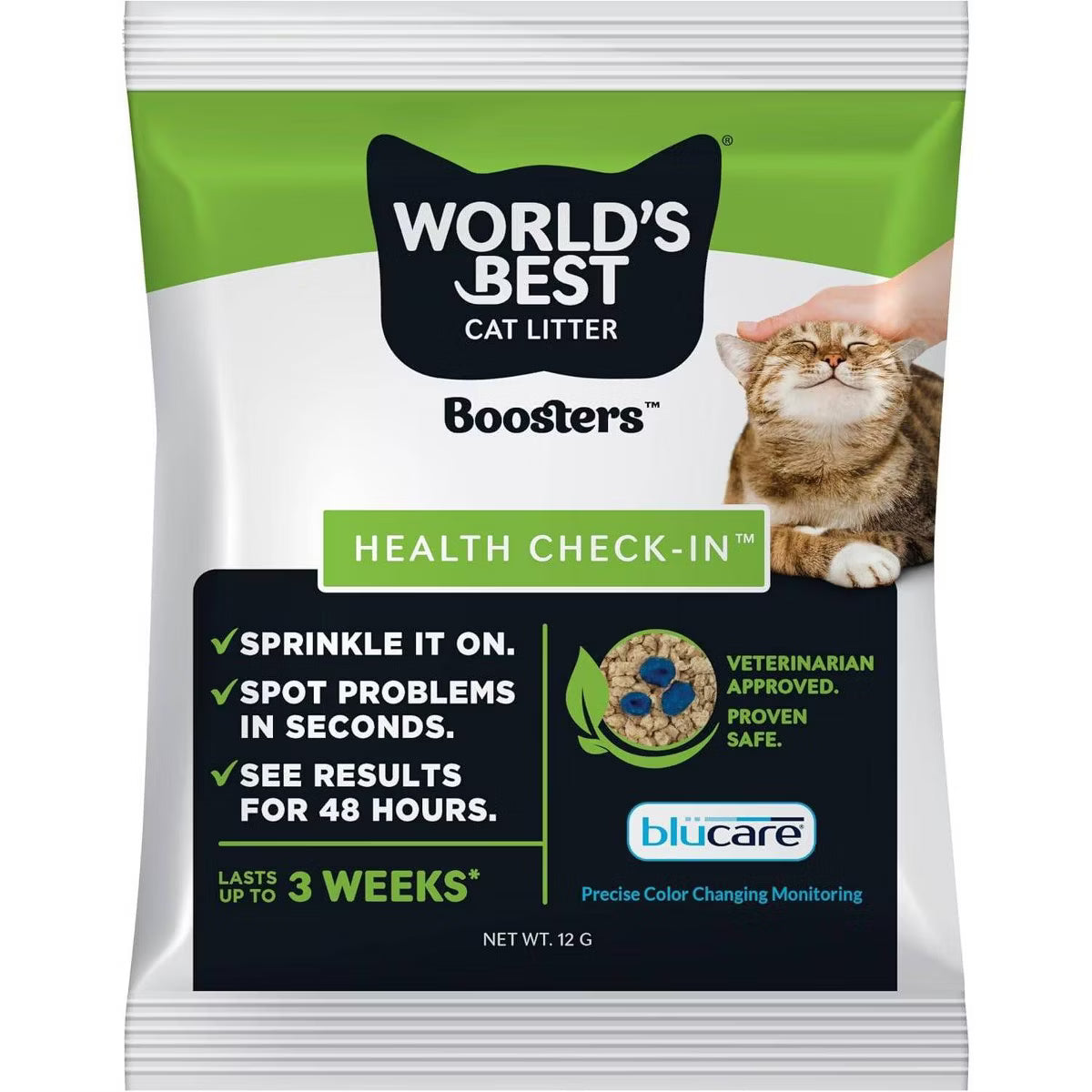 World's Best Cat Litter Boosters Health Check-in 15g