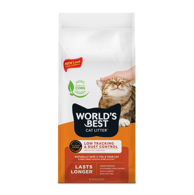 World's Best Cat Litter Low Tracking and Dust Control Cat Litter 6.8kg