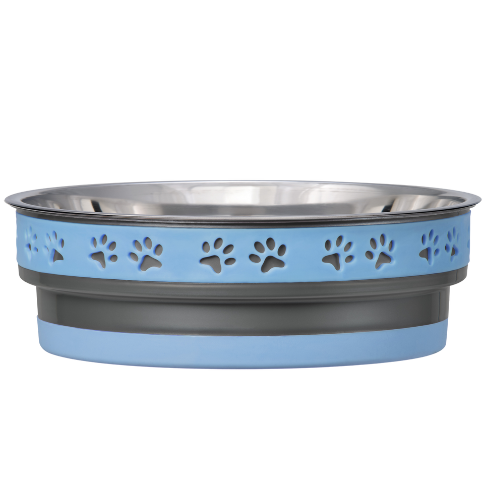 Loving Pets Corsa Pet Bowl for Dogs Blue Small