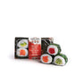 Fabcat Sushi Rolls Plush Cat Toy 6-pc