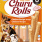 Inaba Churu Rolls Chicken Dog Treats 8 x 12g