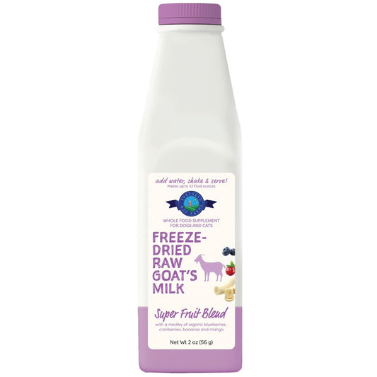 Shepherd Boy Farms Freeze-dried Raw Goat's Milk Super Fruit Blend 56g makes 473ml
