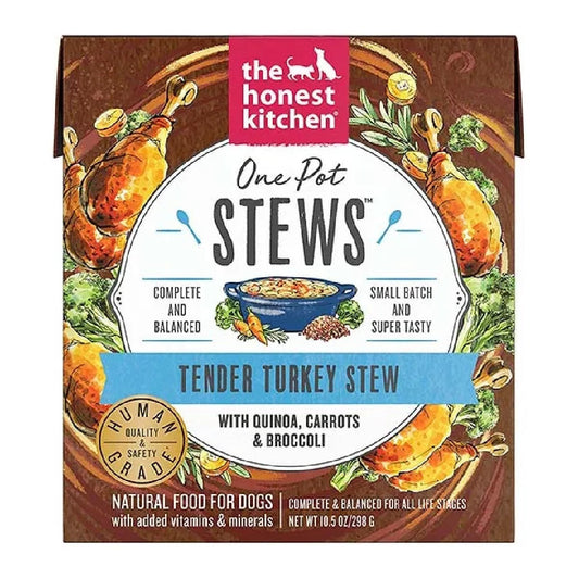 The Honest Kitchen One Pot Stews Tender Turkey Wet Dog Food 298g