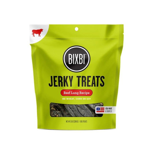 Bixbi Jerky Beef Lung Treats 280g