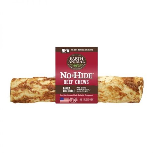 Earth Animal Dog Treat No-Hide Beef Chews 11in Large