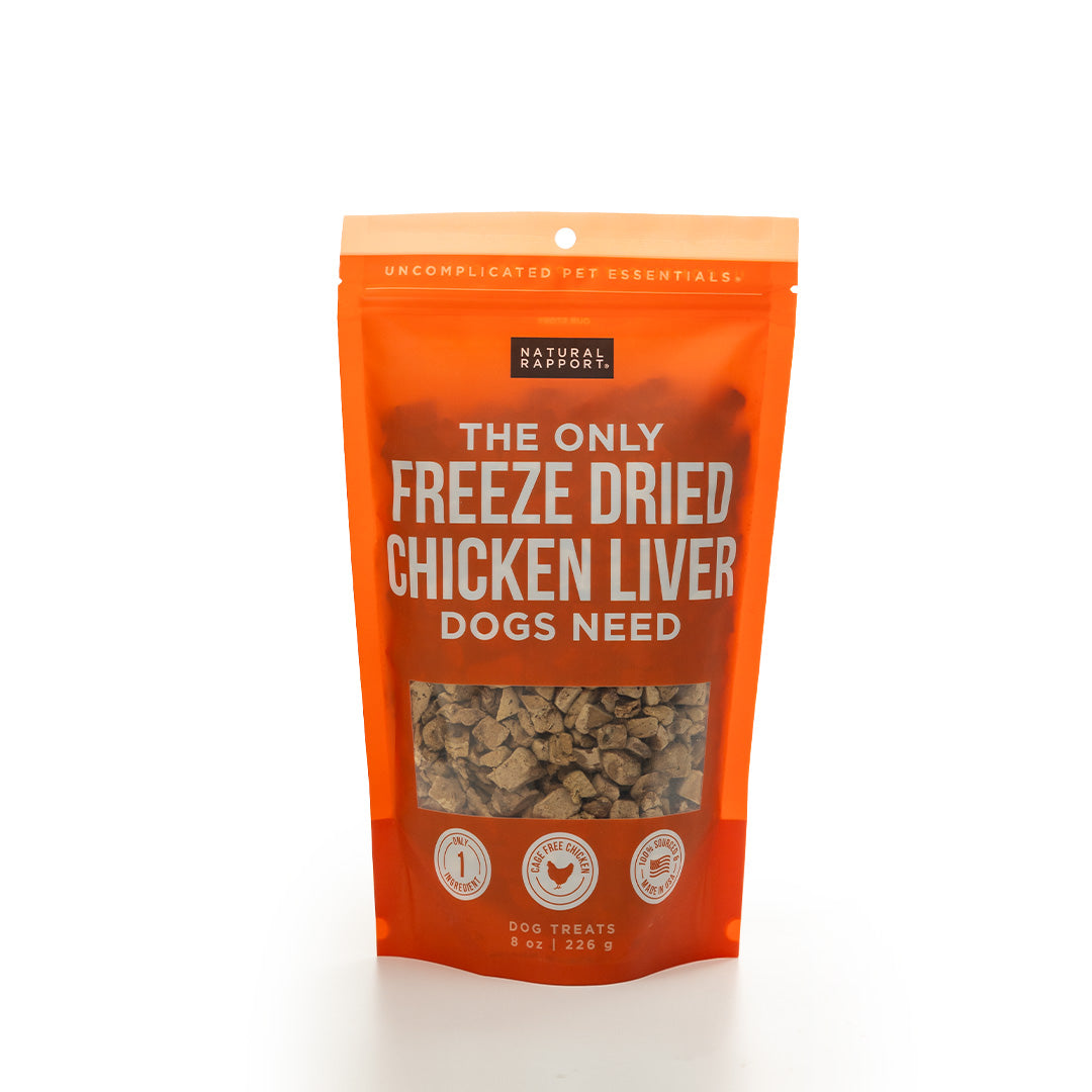 Natural Rapport Freeze-dried Chicken Liver 226g