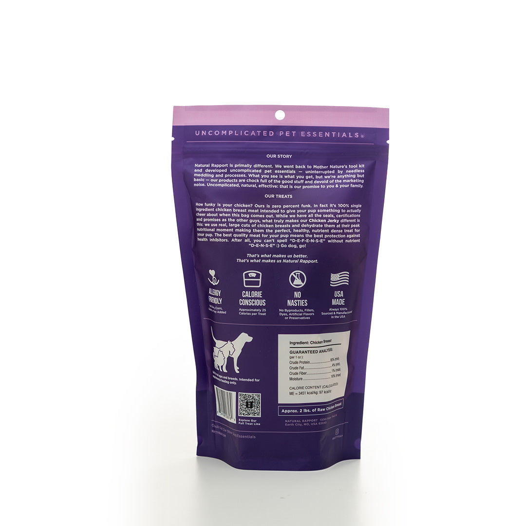 Natural Rapport Chicken Jerky 226g