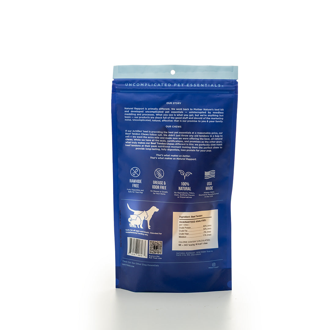 Natural Rapport Beef Tendon Chews 5 pcs