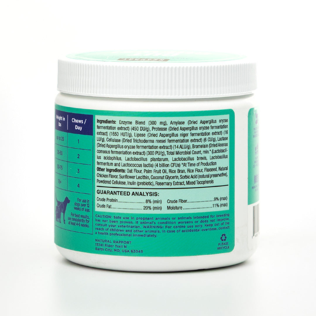 Natural Rapport Gut Chews Cold-pressed Digestive Support Soft Chews 264g