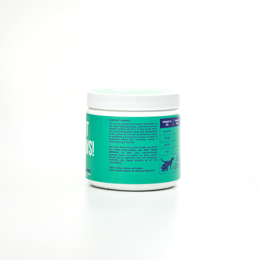 Natural Rapport Gut Chews Cold-pressed Digestive Support Soft Chews 264g