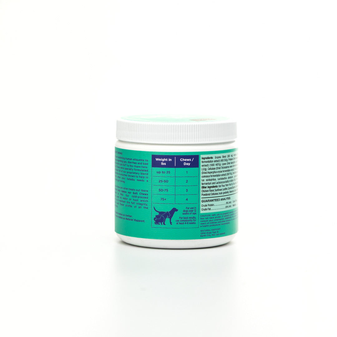 Natural Rapport Gut Chews Cold-pressed Digestive Support Soft Chews 264g