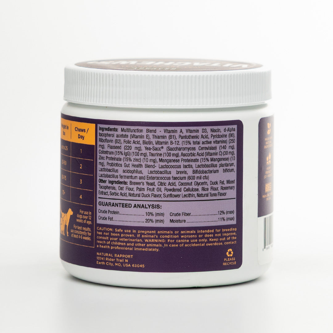 Natural Rapport Vita Chews Cold-pressed Multivitamin Soft Chews 264g