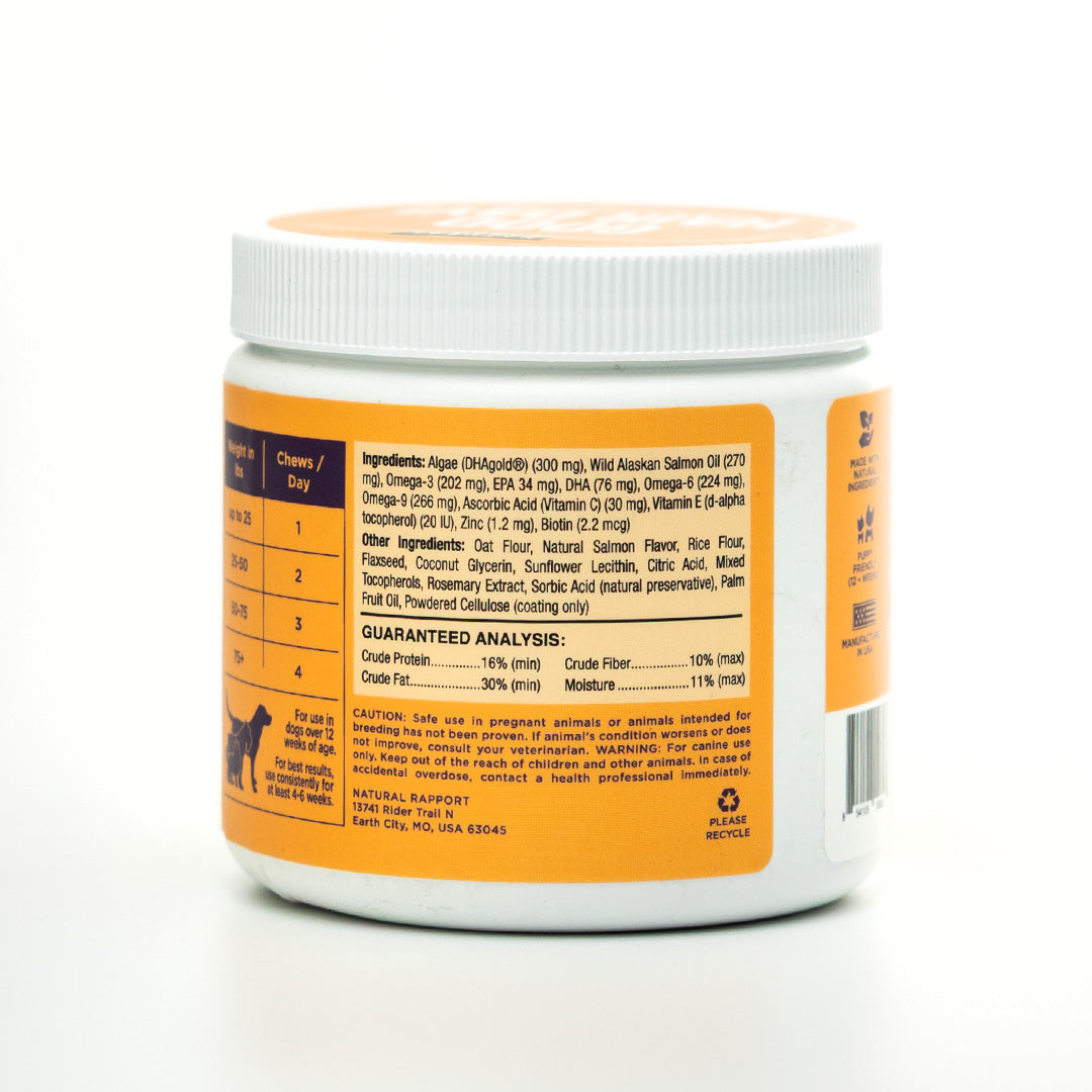 Natural Rapport Good Hair Day Cold-pressed Skin and Coat Soft Chews 264g