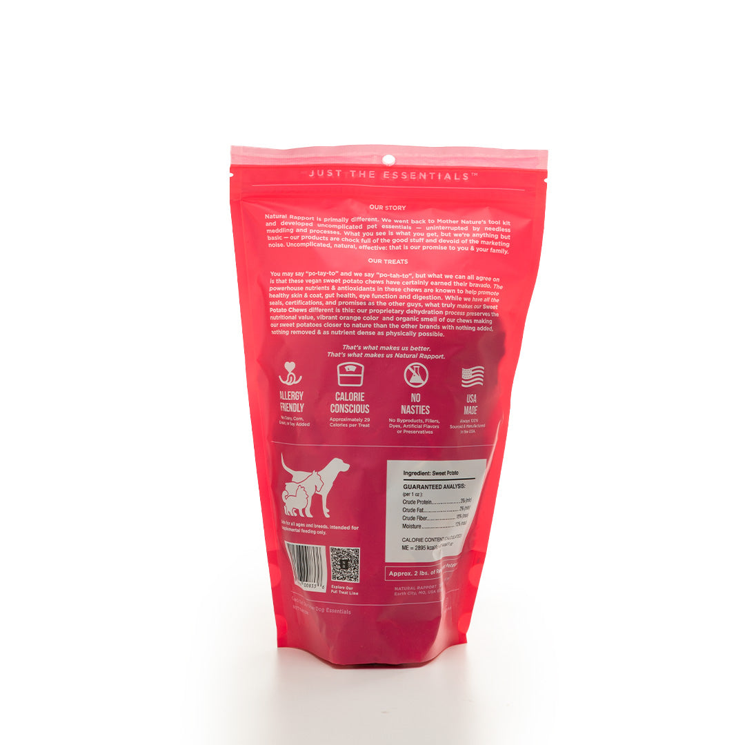 Natural Rapport Sweet Potato Chews 226g