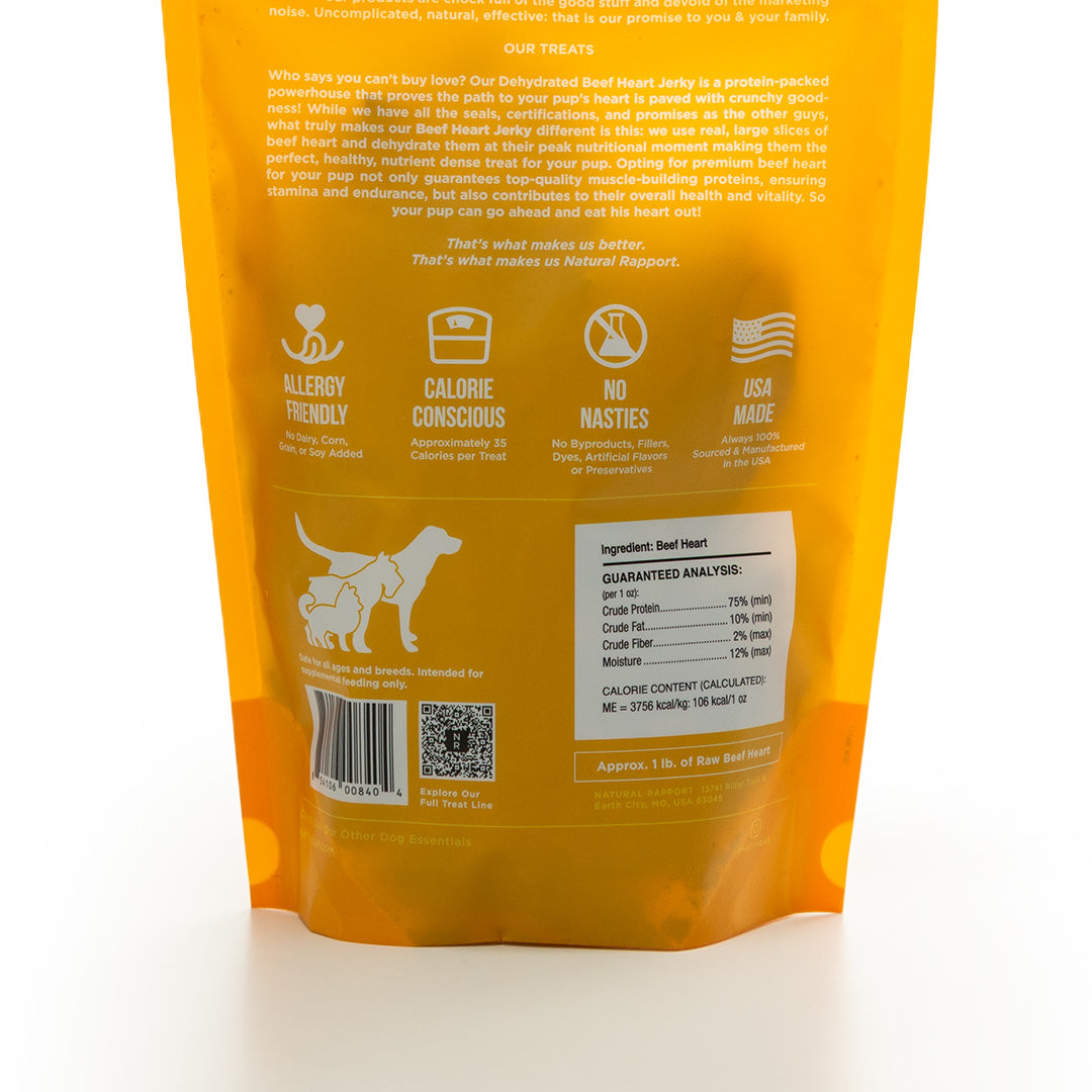 Natural Rapport Beef Heart Jerky 113g