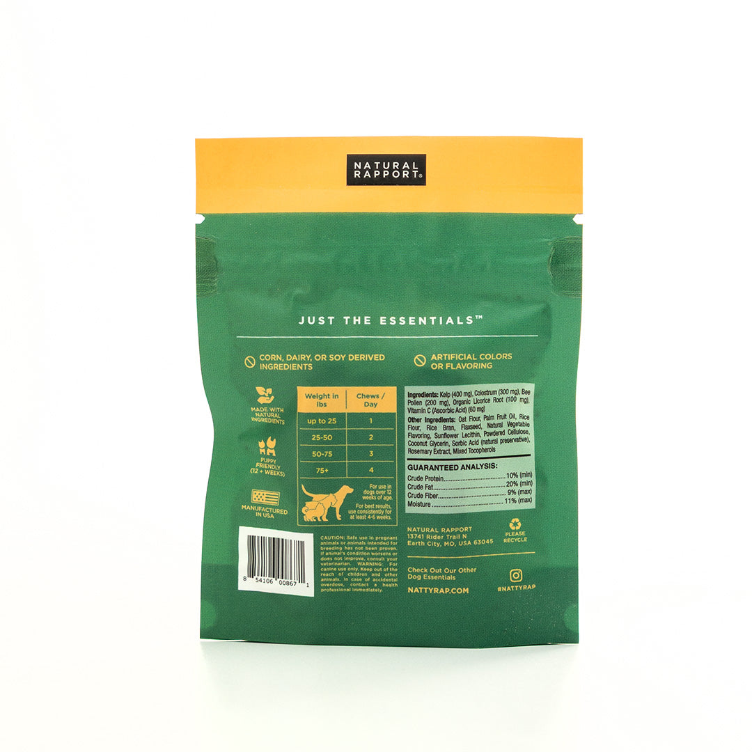 Natural Rapport AHH-Chews Cold-pressed Allergy Soft Chews 28g