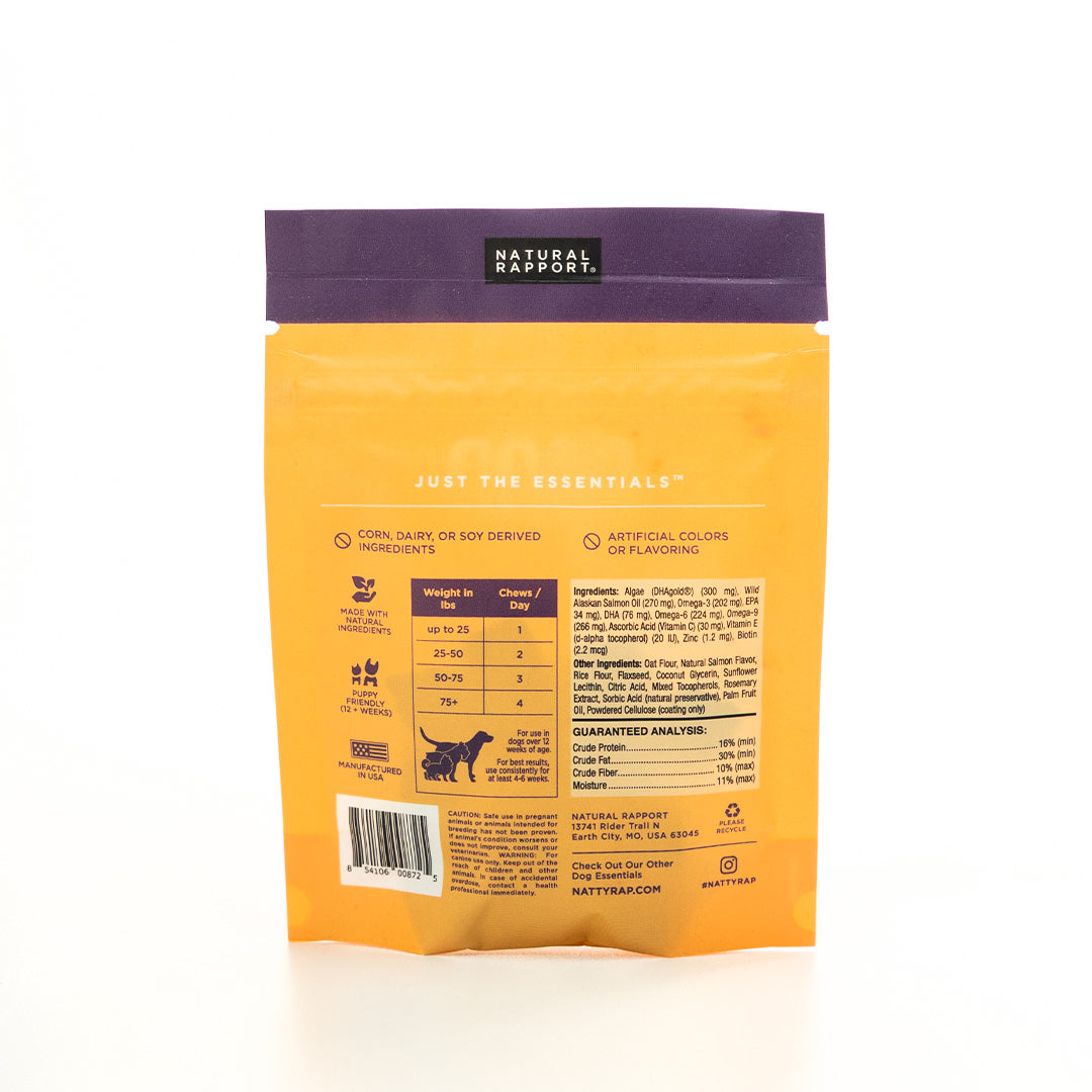 Natural Rapport Good Hair Day Cold-pressed Skin and Coat Soft Chews 28g