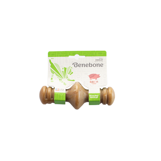 Benebone Toy Zaggler Bacon Small