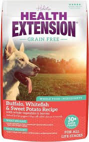 Health Extension Buffalo, Whitefish & Sweet Potato Dry Dog Food 4.5kg