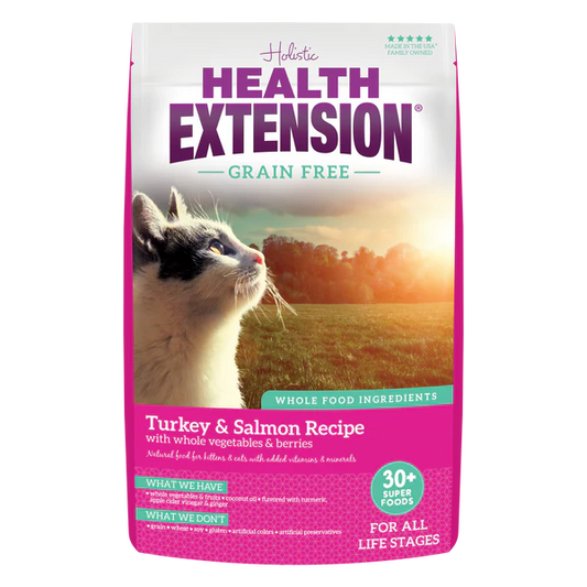 Health Extension Turkey & Salmon Recipe Dry Cat Food 1.81kg