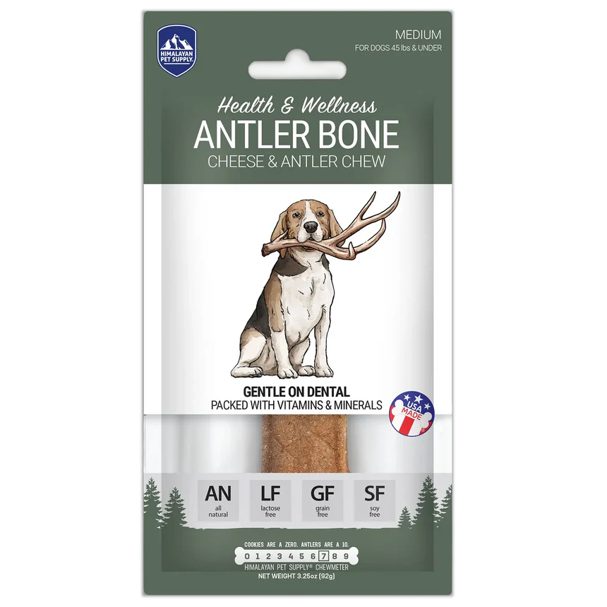 Himalayan Dog Chew Bone Antler Medium 92g