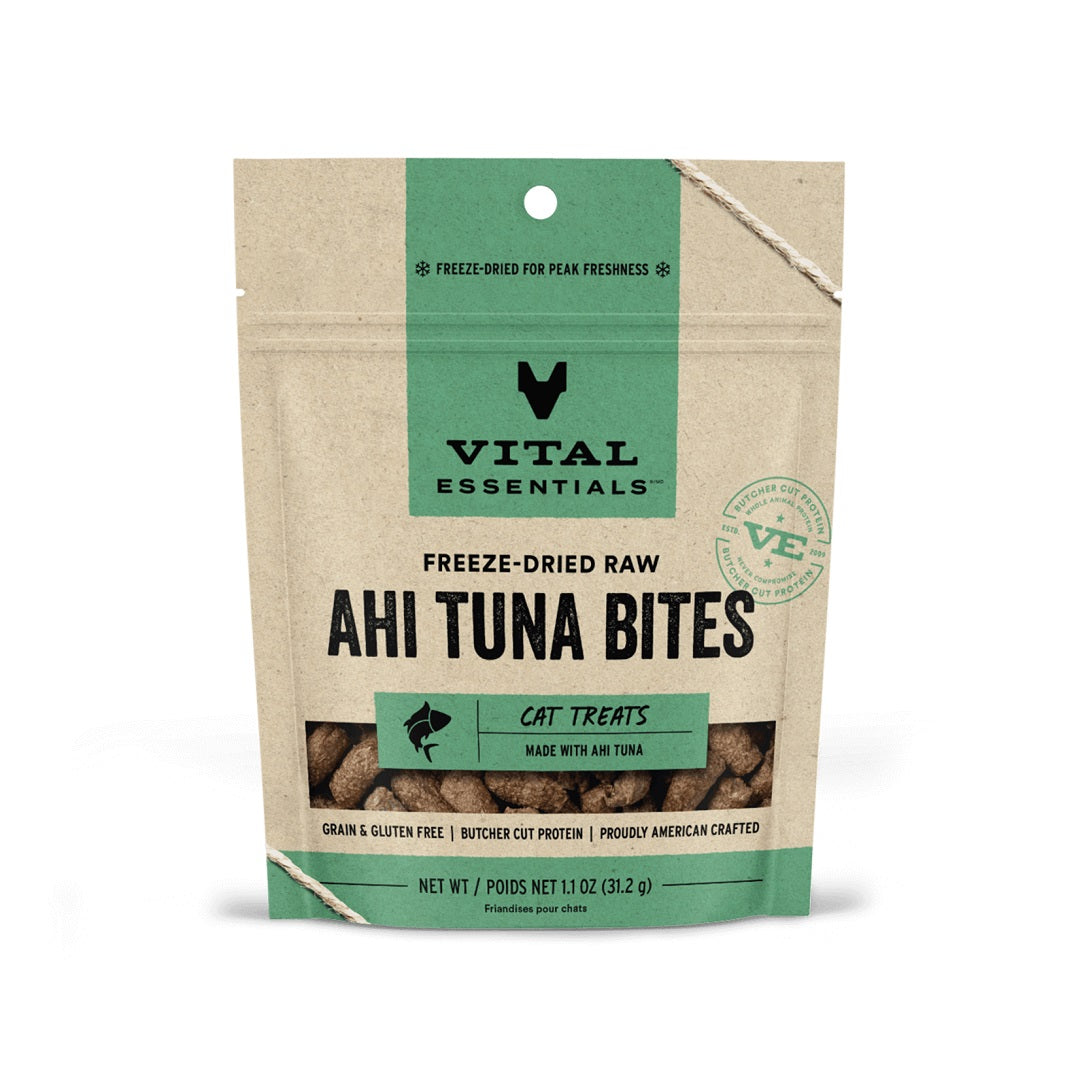 Vital Essentials Freeze-Dried Raw Ahi Tuna Cat Treats 31.3g
