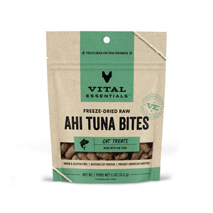 Vital Essentials Freeze-Dried Raw Ahi Tuna Cat Treats 31.3g