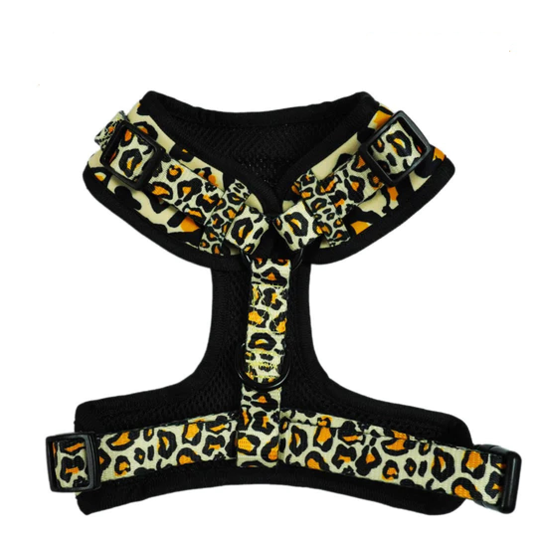 Bark & Spark Cheetah Adjustable Harness X-Large