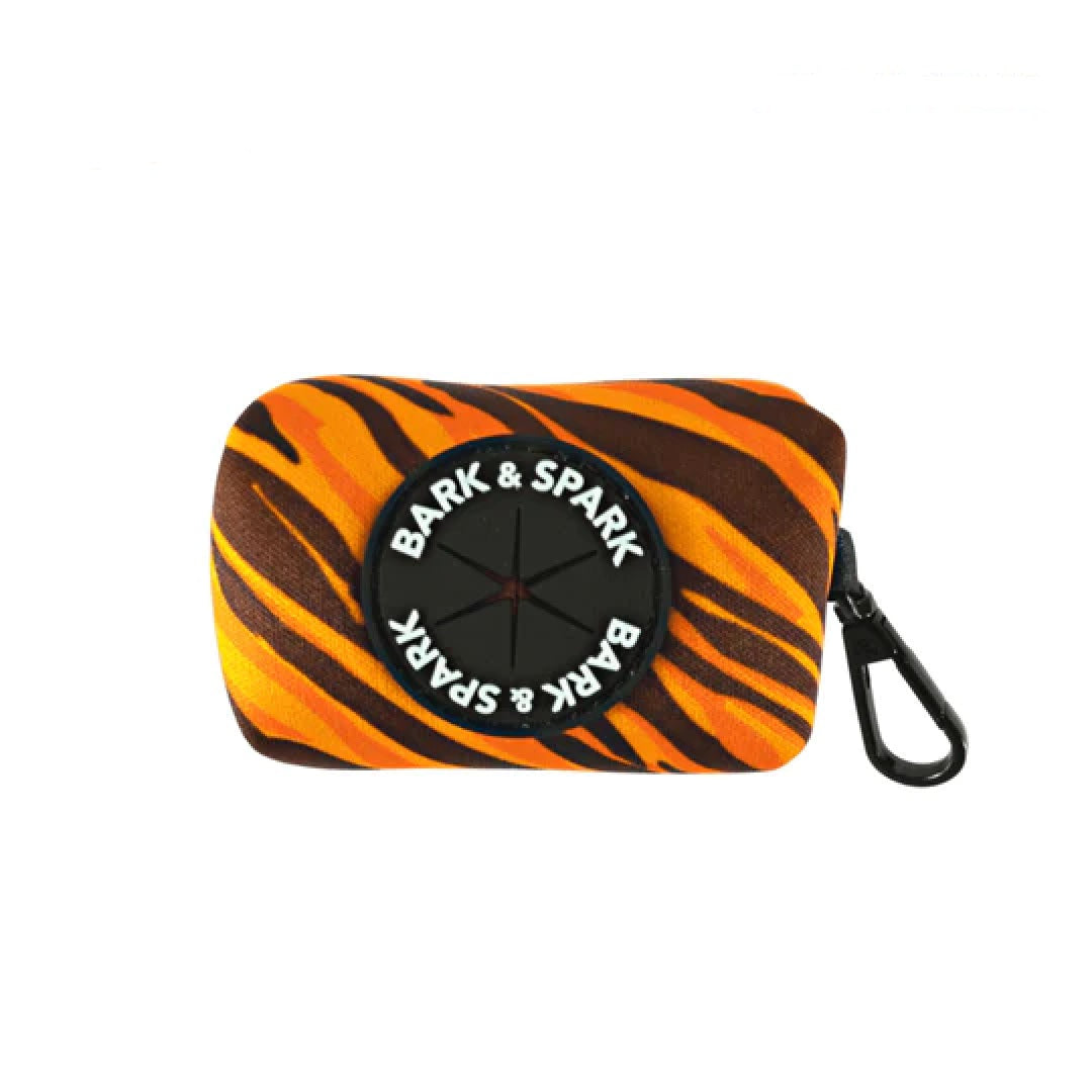 Bark & Spark Tiger Waste Bag Holder