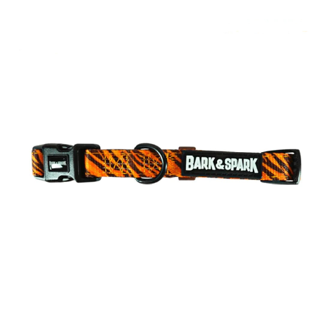 Bark & Spark Tiger Collar Small