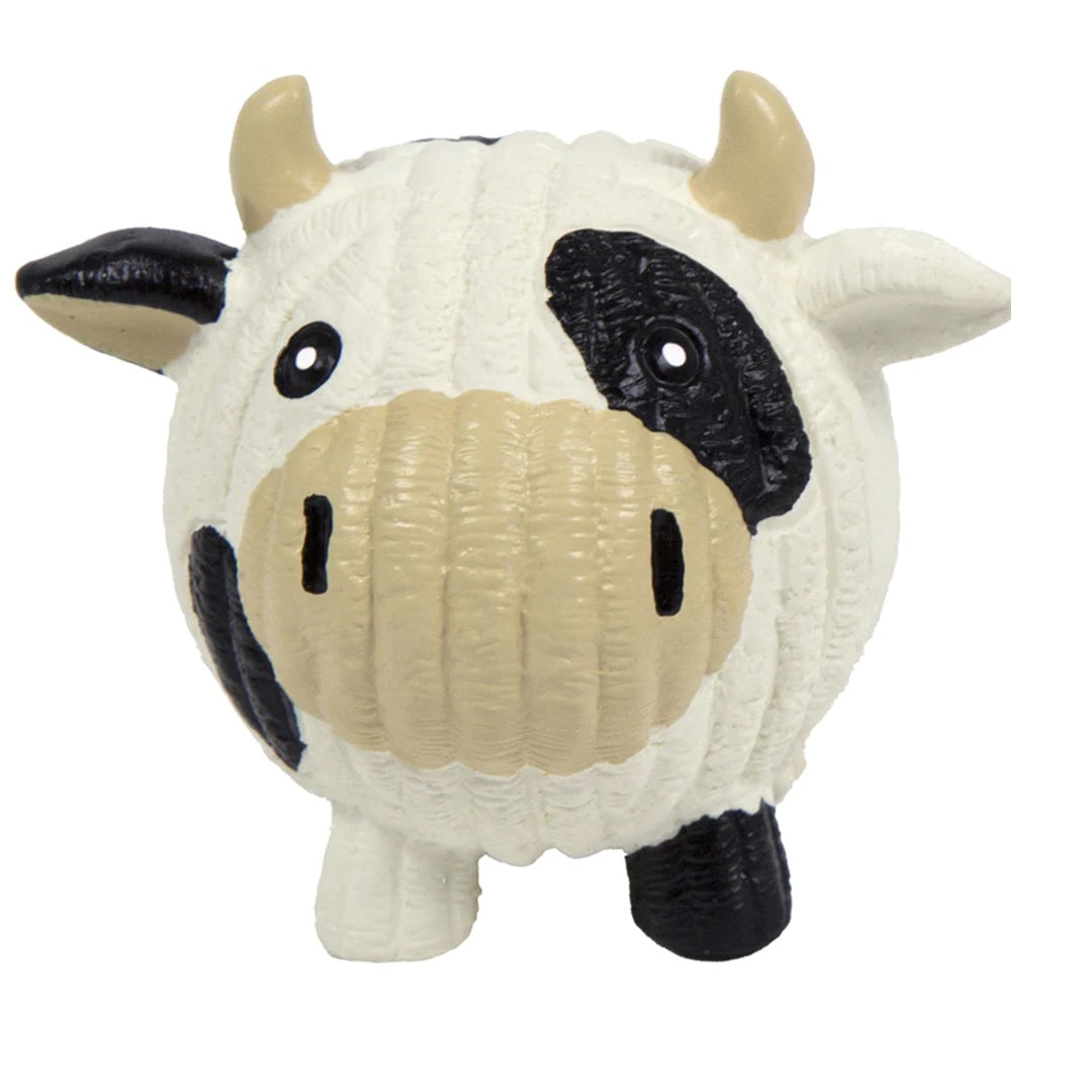 Hugglehounds Large Ruff-Tex Dottie Cow – Bow & Wow