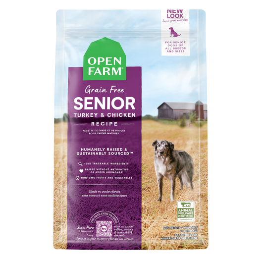 Open Farm Grain-free Senior Turkey Chicken Dry Dog Food 1.81kg
