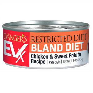Evanger's EVX Restricted Diet Bland Chicken 155g