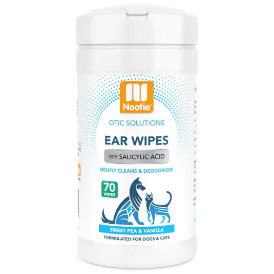 Nootie Ear Wipes with Salicylic Acid Sweet Pea & Vanilla 70 Ct