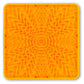 Messy Mutts Interactive Silicone Lick Mat Orange