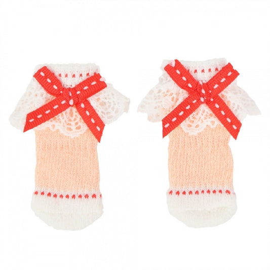 Olchi Pink Lovely Lace Sock Small