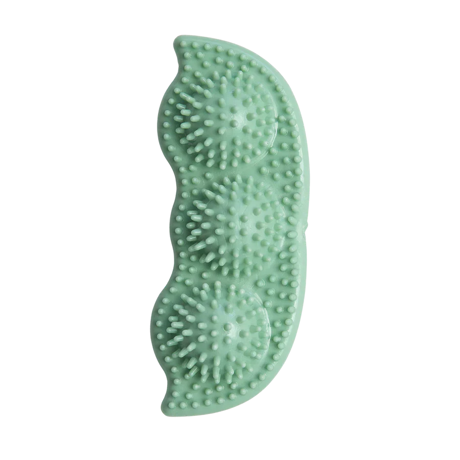 Snugarooz Eco-friendly Thermoplastic Rubber (TPR) Chew Toy Pea Podz in Green