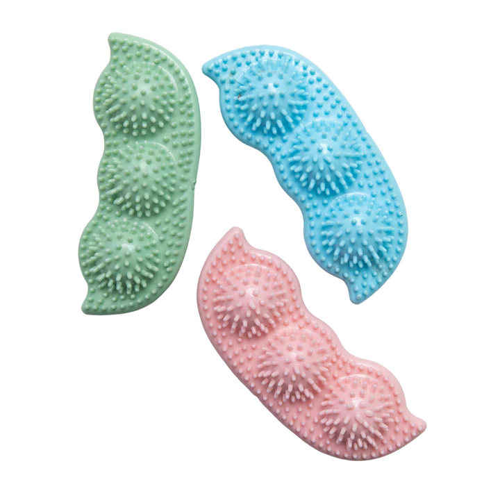 Snugarooz Eco-friendly Thermoplastic Rubber (TPR) Chew Toy Pea Podz in Green