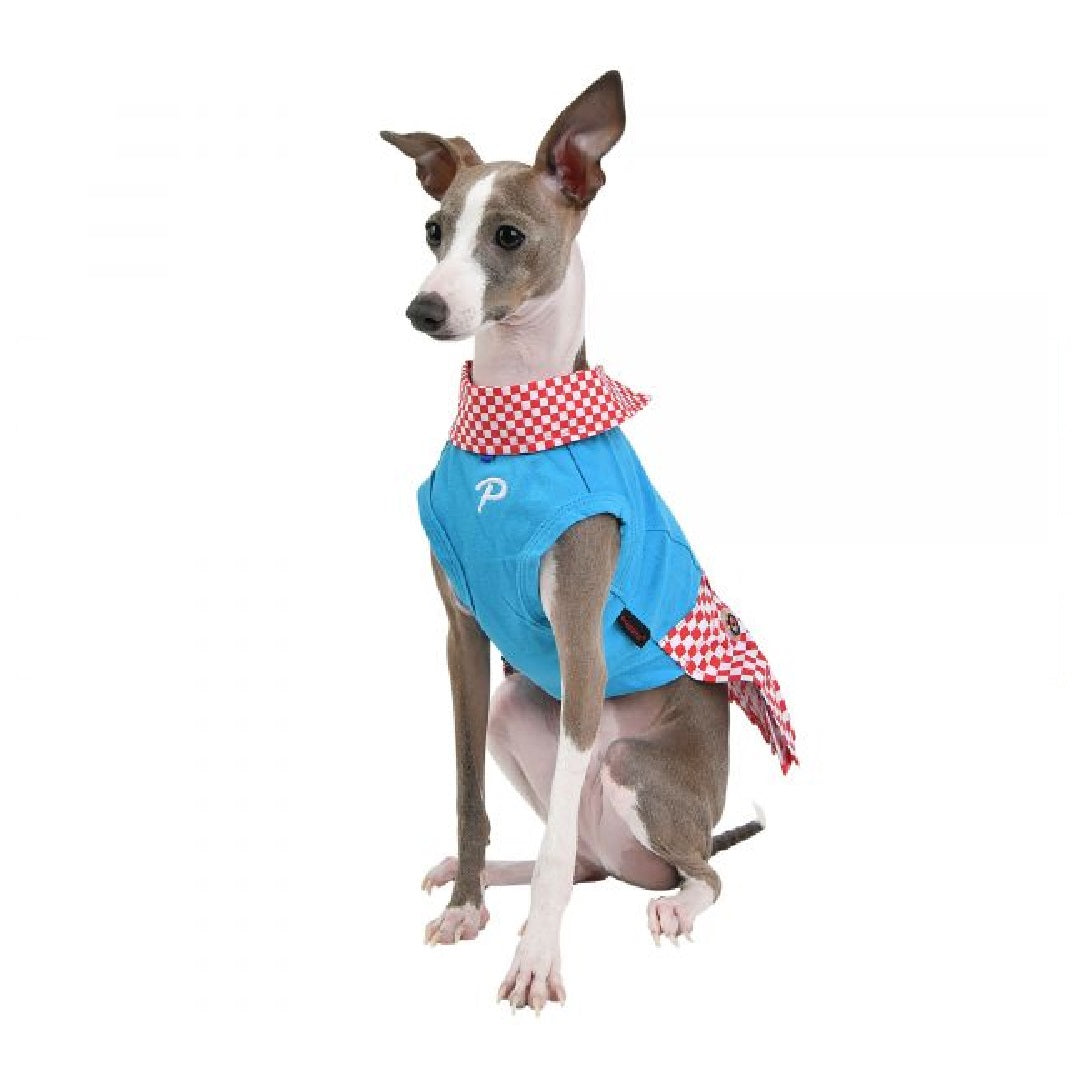Puppia Abby Dress Sky Blue Small