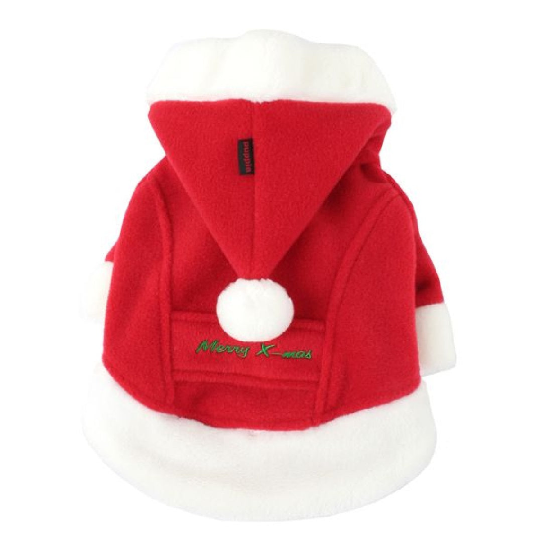 Puppia Santa's Coat Red Medium
