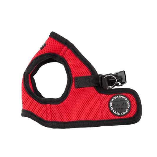 Puppia Harness B Soft Vest Red Small