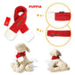 Puppia Santa's Scarf Red X-Large