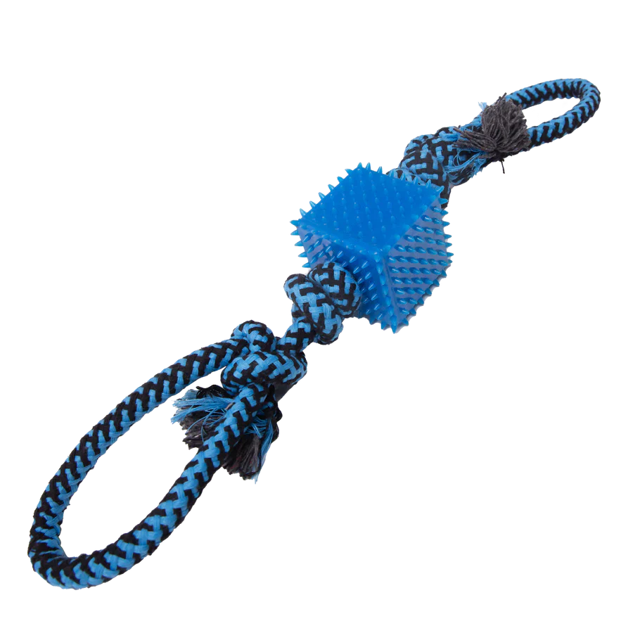 Snugarooz Rope Toy Baby Tug n Cube 16-inch