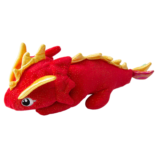 Snugarooz Dragon Plush Toy Fire Red