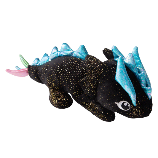 Snugarooz Dragon Plush Toy Ice Black