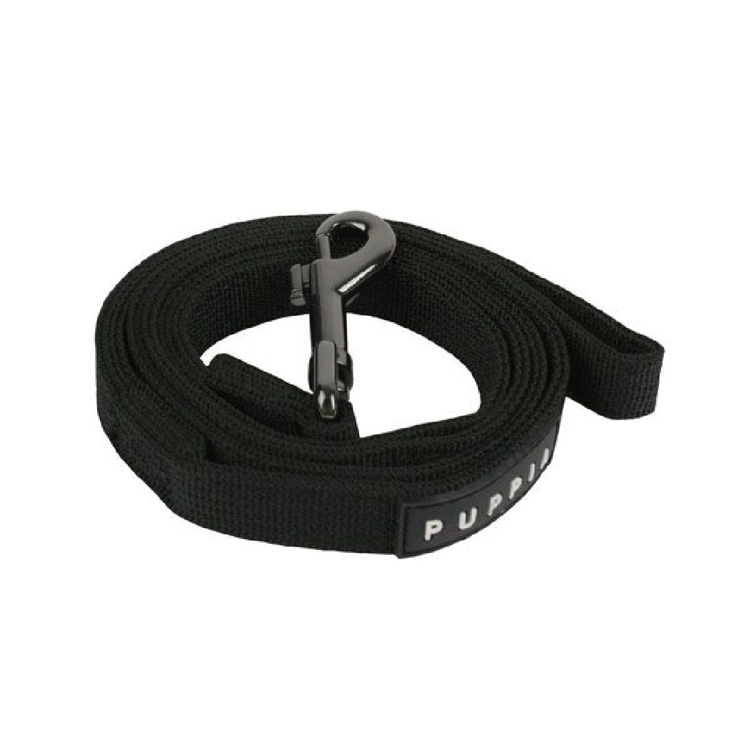 Puppia Two Tone Leash Black Medium